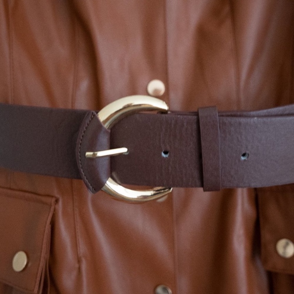 Zara faux leather dress - Picture 13 of 14